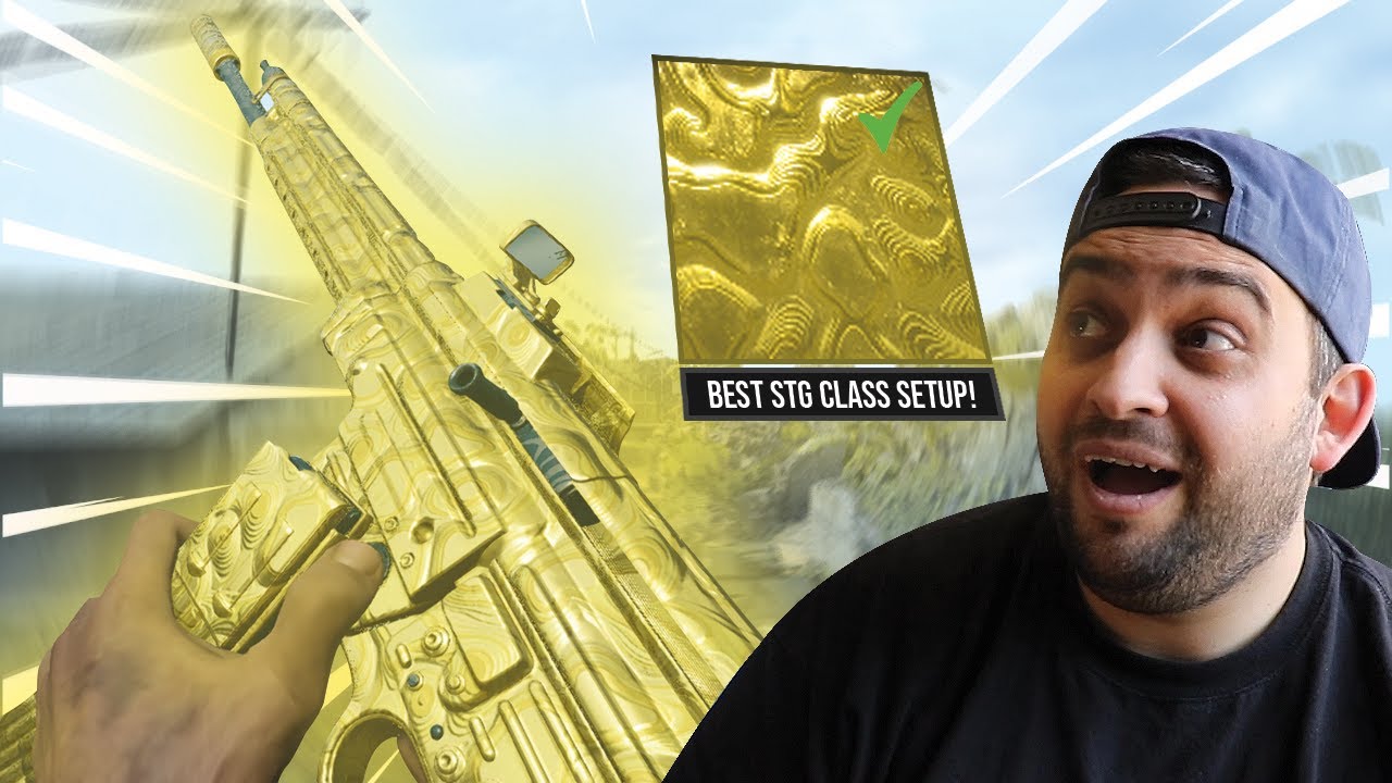 GOLD STG 44 UNLOCKED! STG Best Class Setup! (Vanguard)