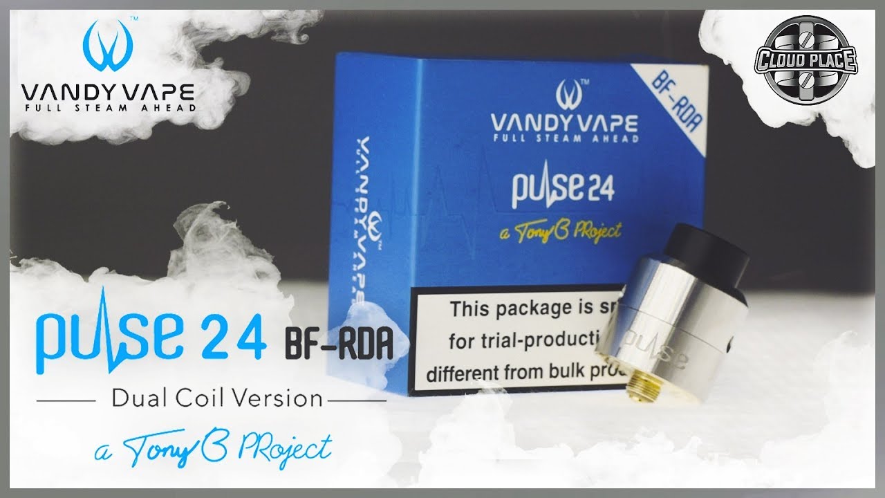 PULSE 24 BF RDA | by VANDY VAPE | В ритме вкуса