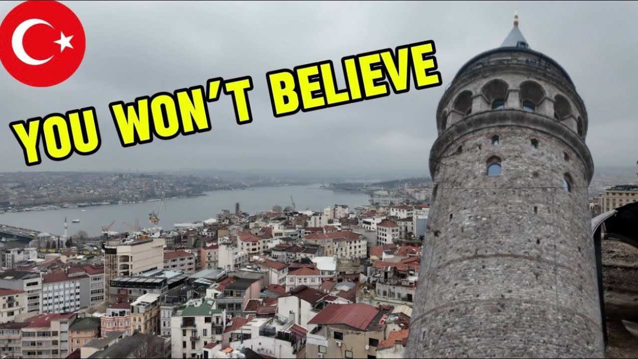 Istanbul Galata Tower | A Panoramic 4K View from Above