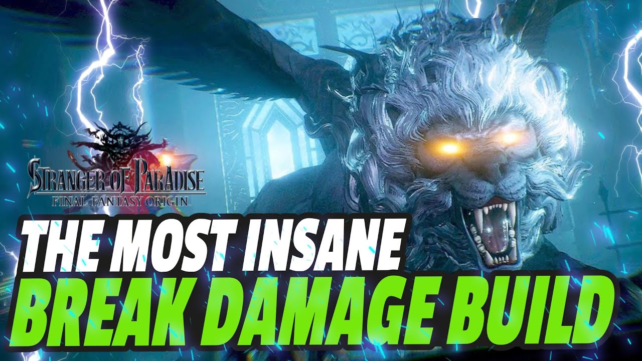 STAVES ARE INSANELY OP | Most Powerful Break DMG Build - Bahamut Difficulty | Stranger of Paradise