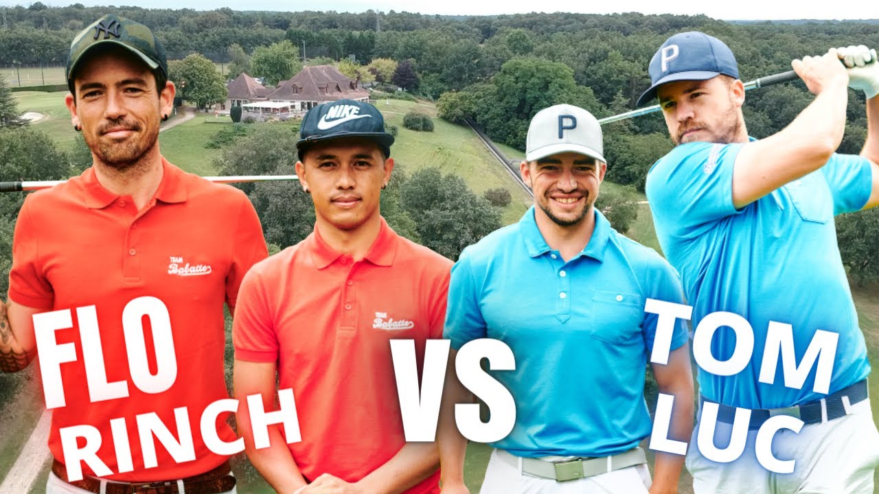 YOUTUBER GOLF CUP 2021 - JOUR 2 : FLO & RINCH VS TOM & LUC