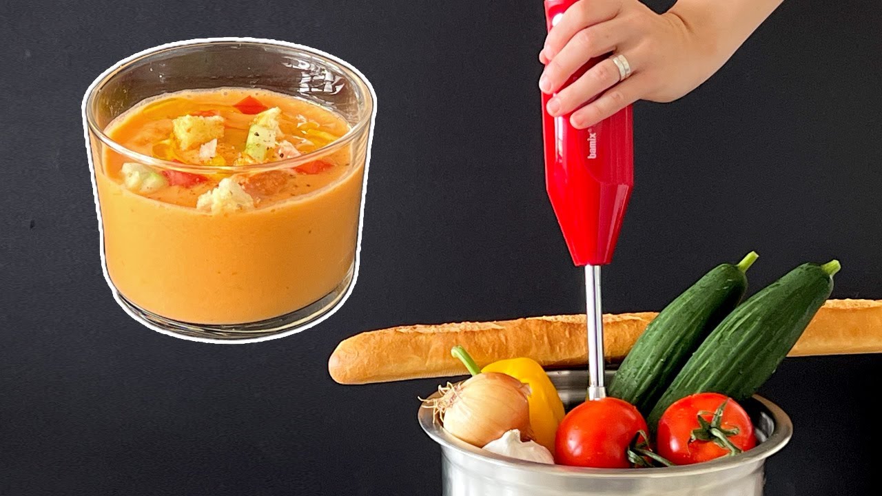 Gazpacho - das perfekte Sommer Suppen Rezept