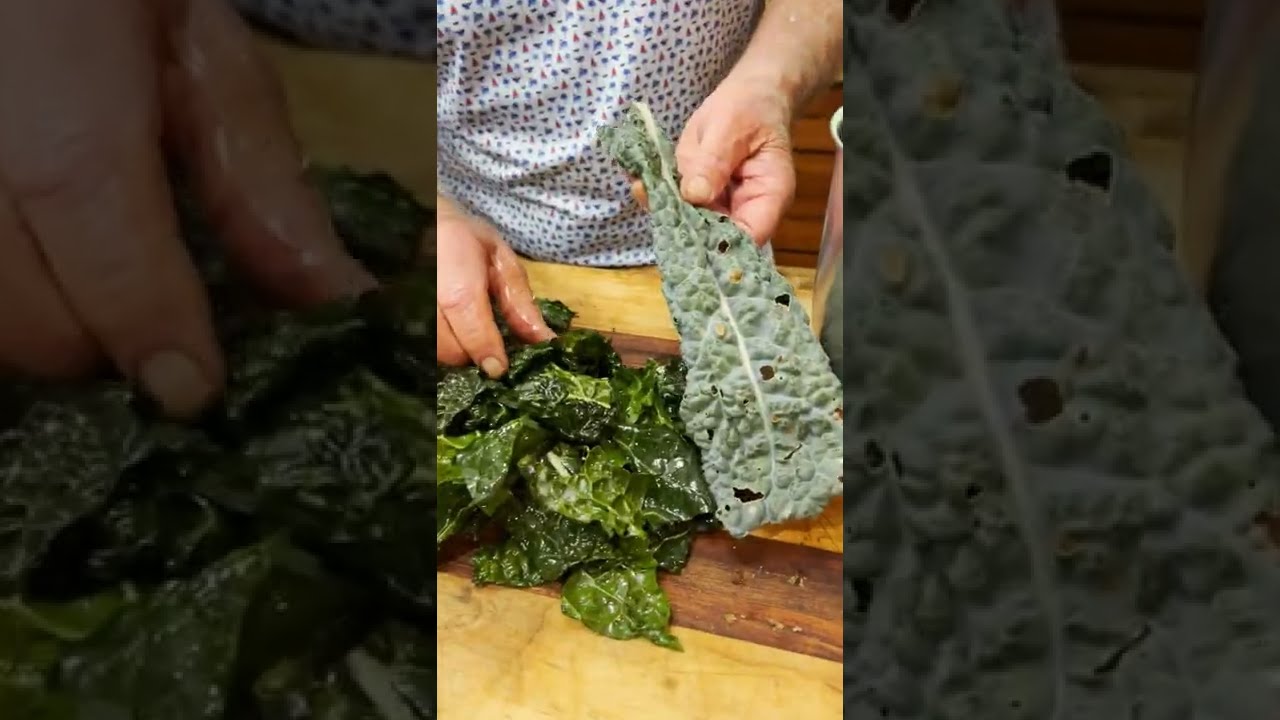 Kale Chips with Parmesan Cheese