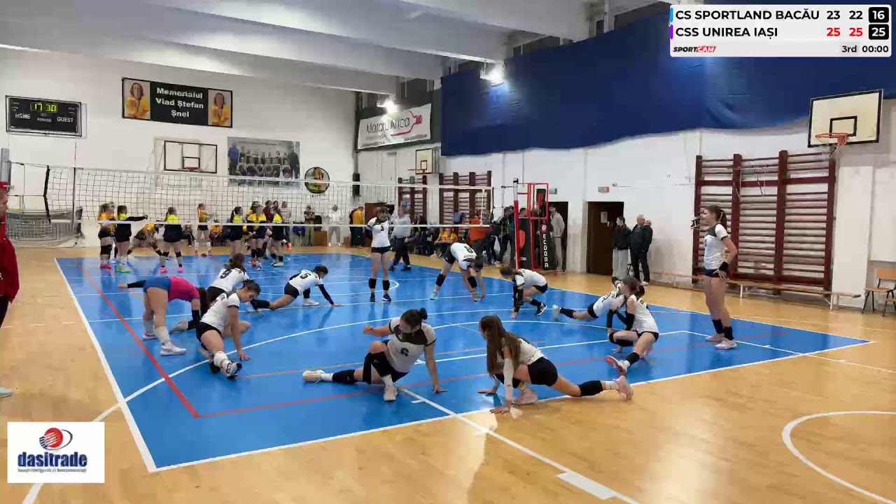 CN VOLEI U17-CS SPORTLAND BACAU - CSS UNIRERA IASI