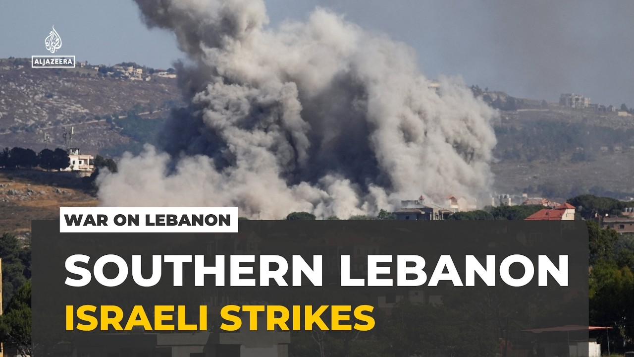 Israel strikes southern Lebanon shortly after ceasefire announcement with Hezbollah