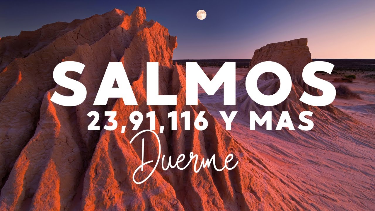 Duerme con la Palabra de Dios | La Biblia Hablada | Salmos 91, 23, 116 y más |12 HR