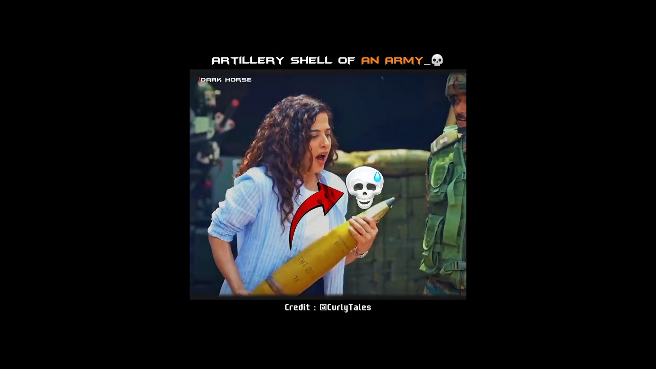 An Artillery Shell..💀🔥 #ytshorts #army #artillery #trending