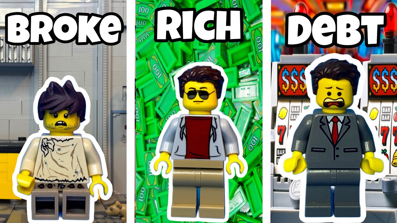 От разорения к богатству и долгам в виде минифигурки Lego!