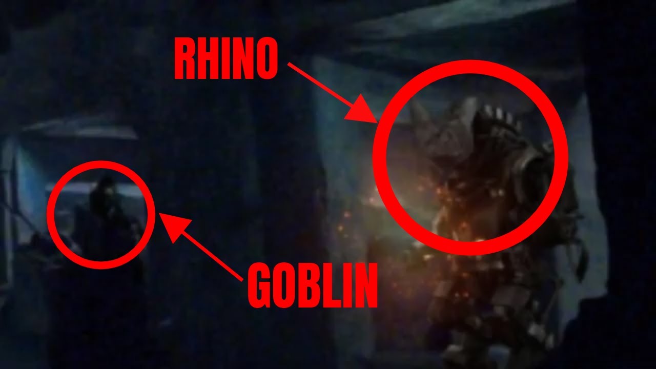 NEW ALLEGED SPIDERMAN NO WAY HOME LEAKS | RHINO AND GOBLIN LEAK FOOTAGE !
