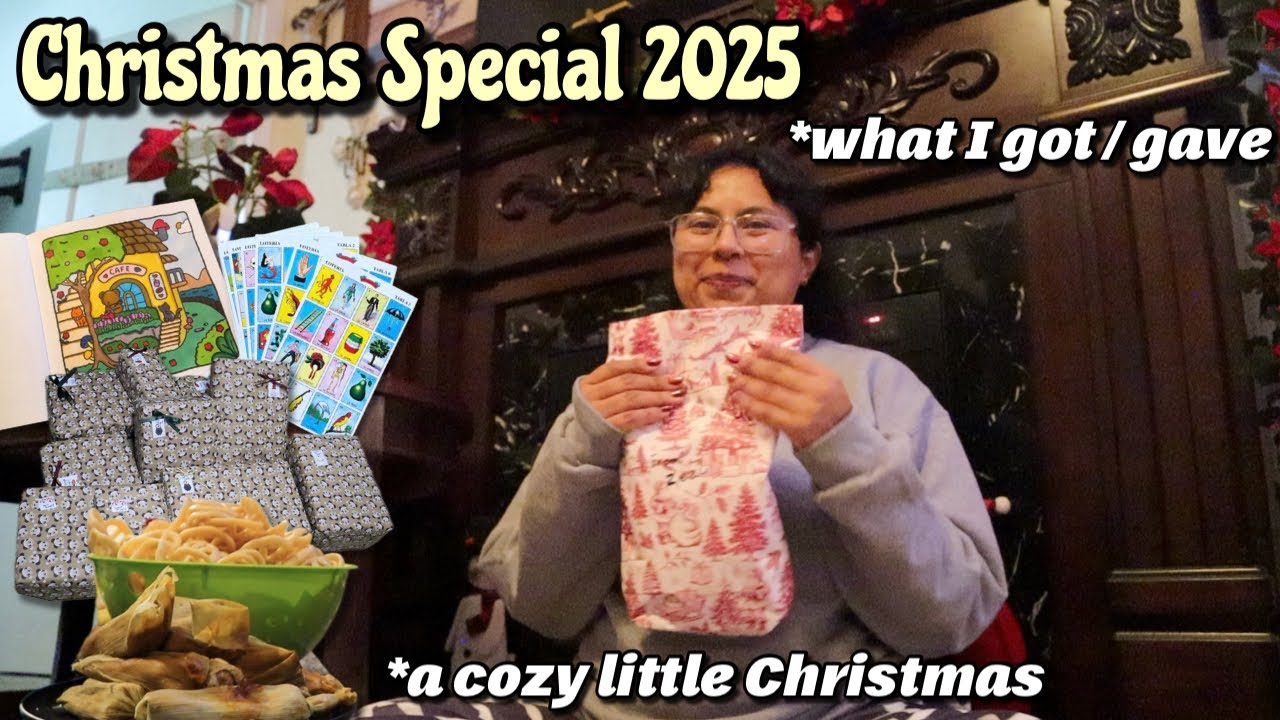 what I got / gave for Christmas + spend Christmas eve with us | Christmas Special 2025
