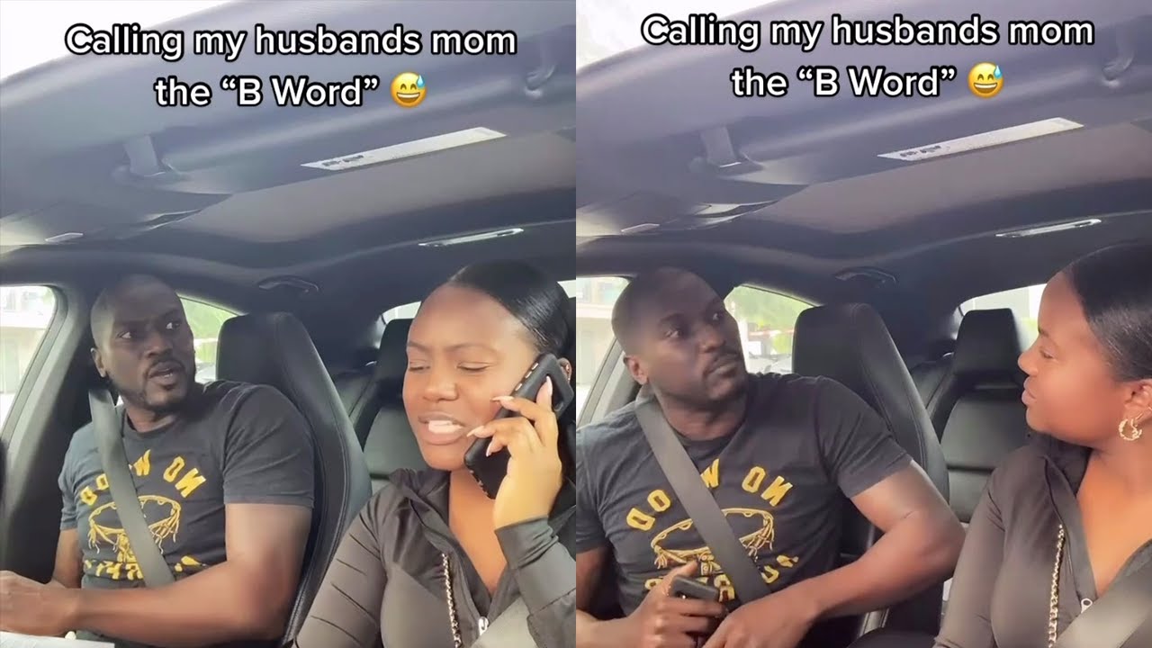 Calling Husband's Mom the 'B' Word To See His Reaction || WooGlobe Funnies