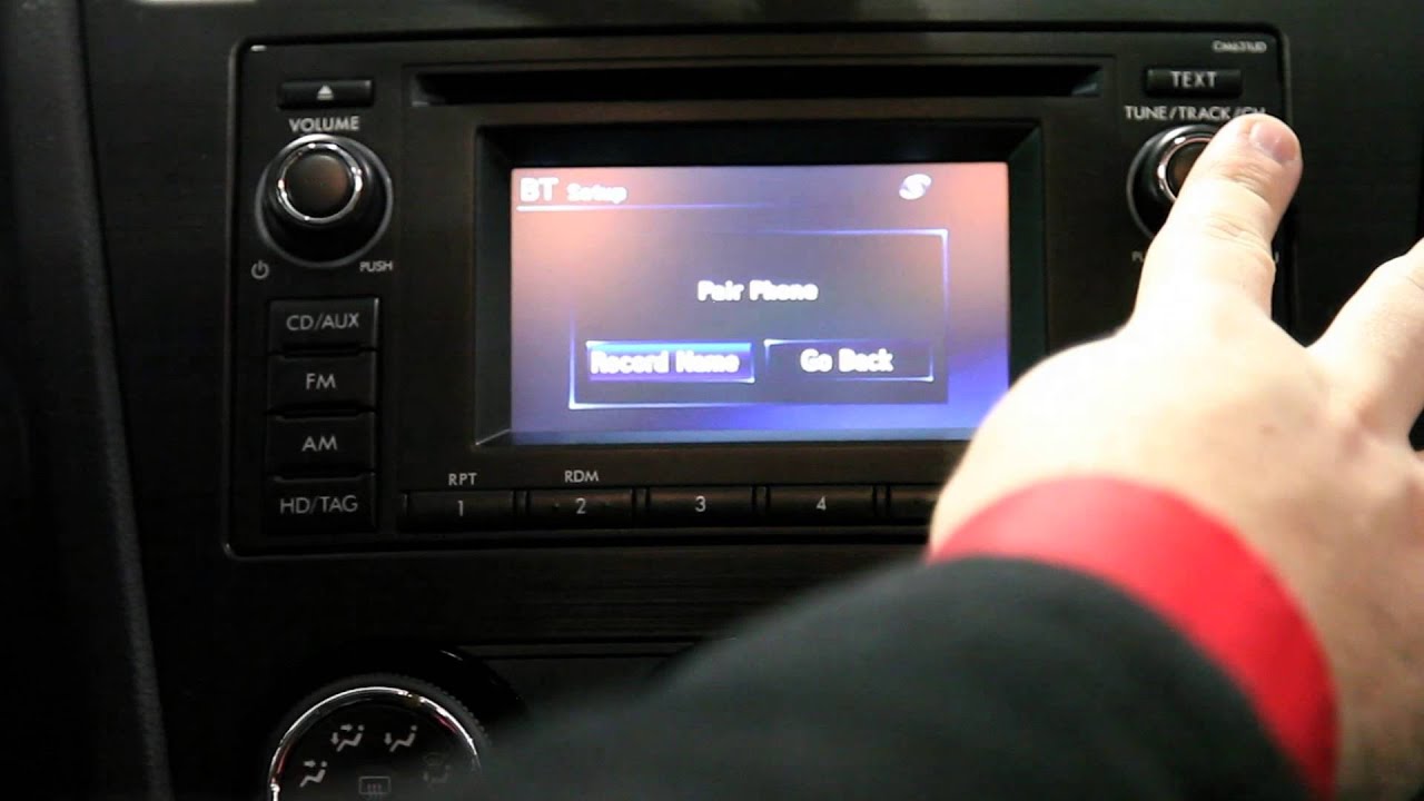 Subaru Bluetooth Phone Pairing for 2012 & 2013 Subaru Cars - Ramsey Subaru, NJ