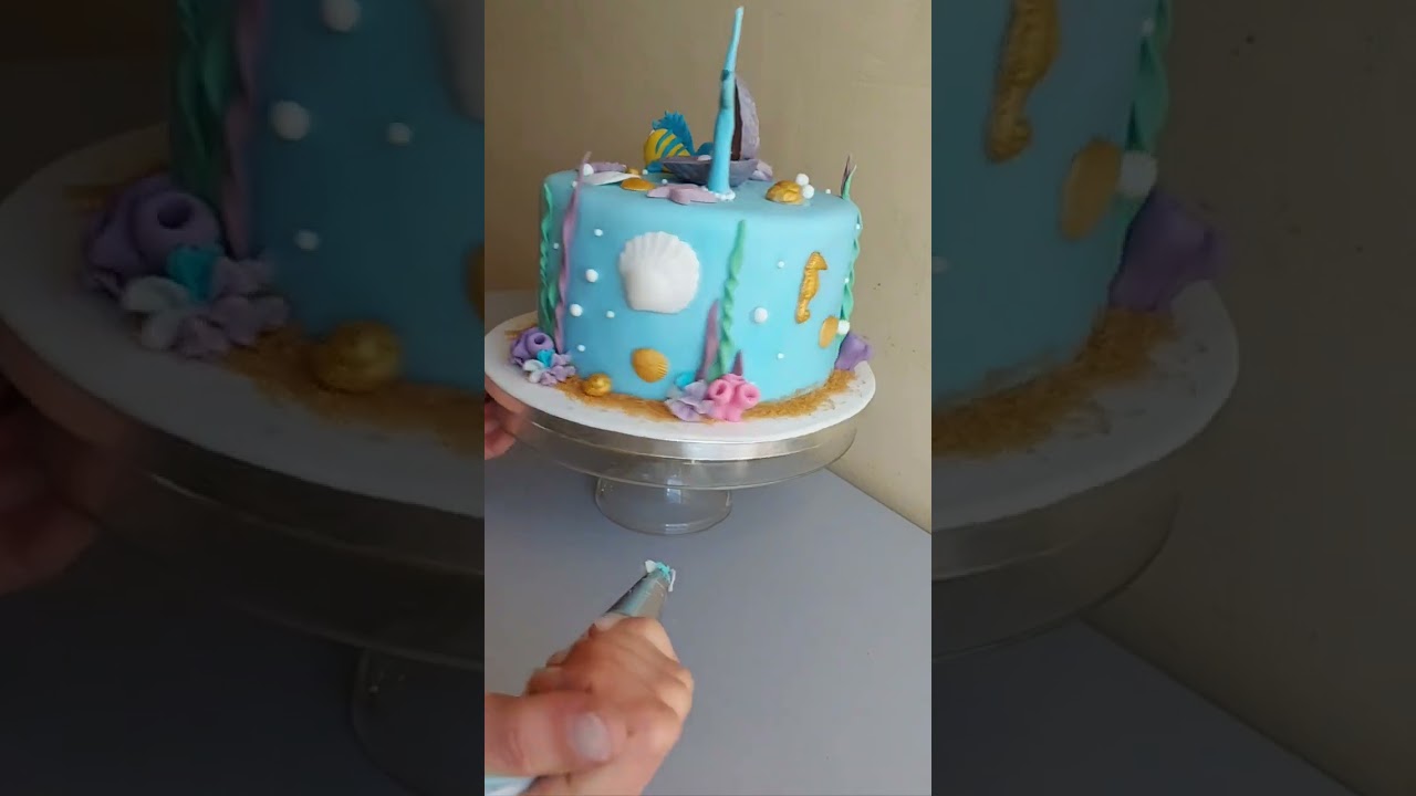 Little mermaid Cake 