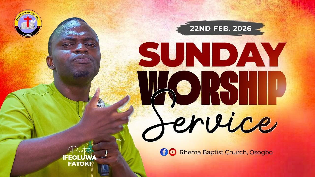 Sunday Worship Service | February 22nd, 2026