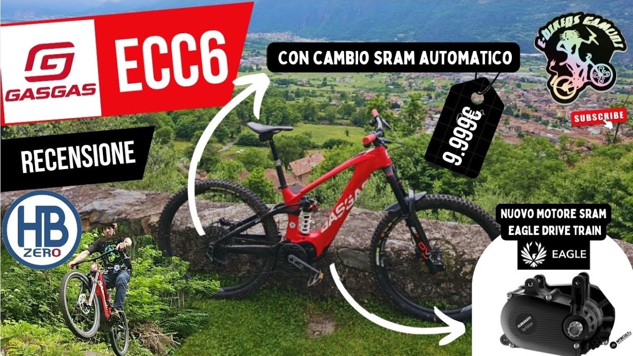 📽RECENSIONE : GAS GAS ECC6 (il 1° cambio automatico su un'ebike)🚴‍♂️