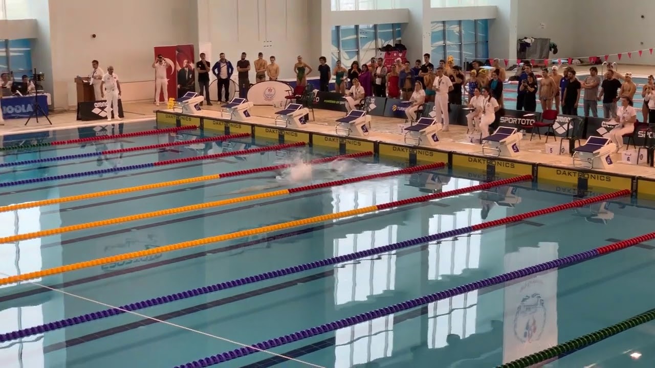 Berkay Ömer Öğretir 100m  kurbağalama 59:54  Olimpiyat A Barajı