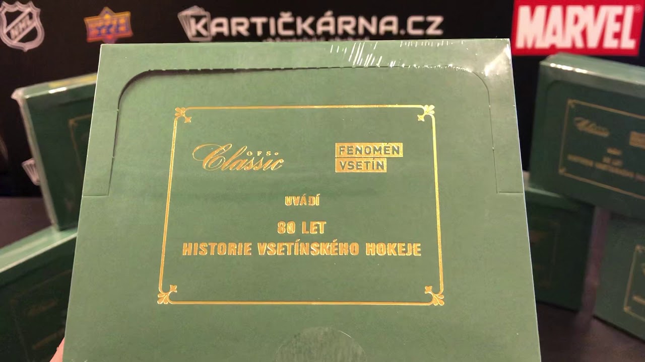 2019 OFS classic 80 let vsetínského hokeje Collectors box - Čechmánek
