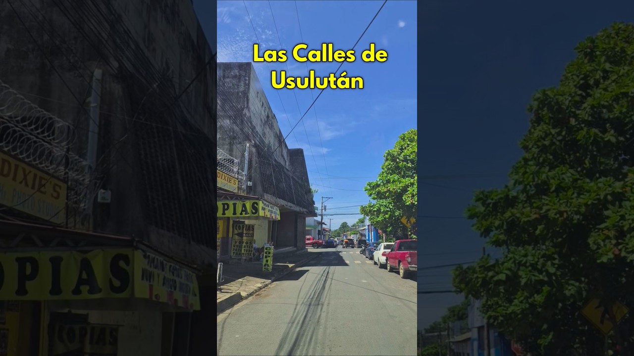 La Calle del Excine Centenario en Usulutan El Salvador #elsalvadorengrande
