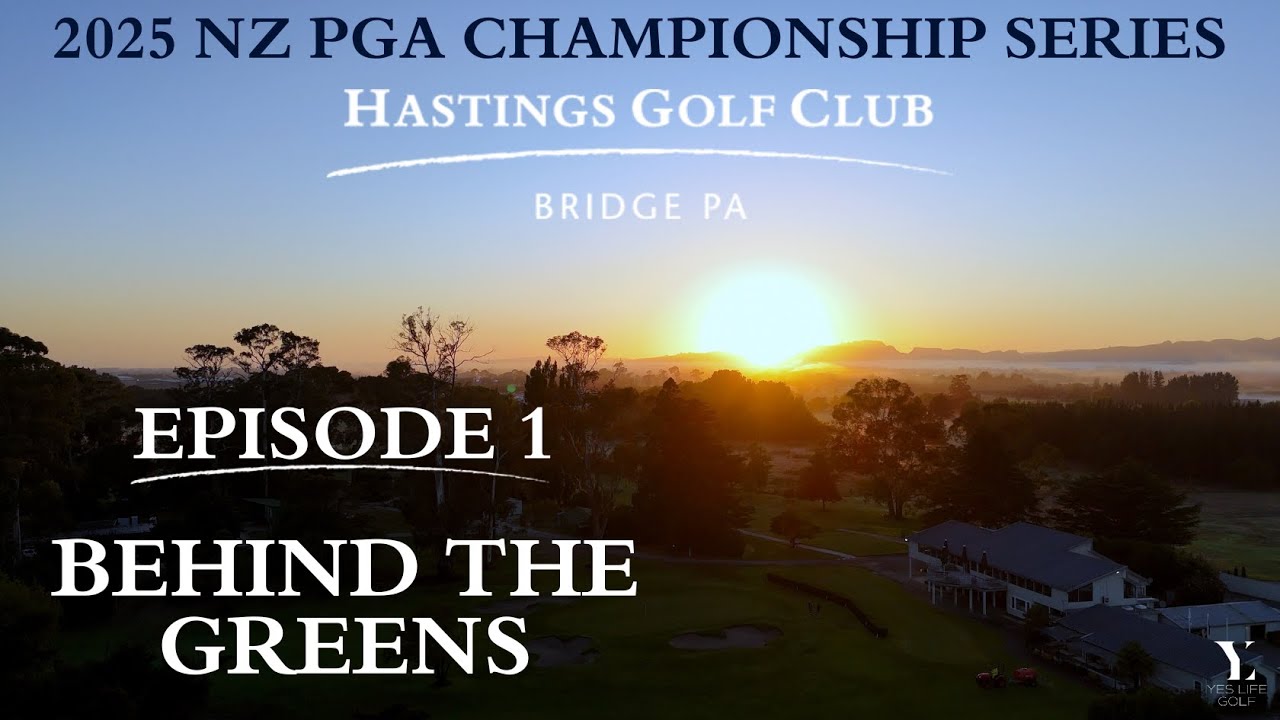 NZ PGA Championship 2025 - Behind The Greens, Preparing The Course