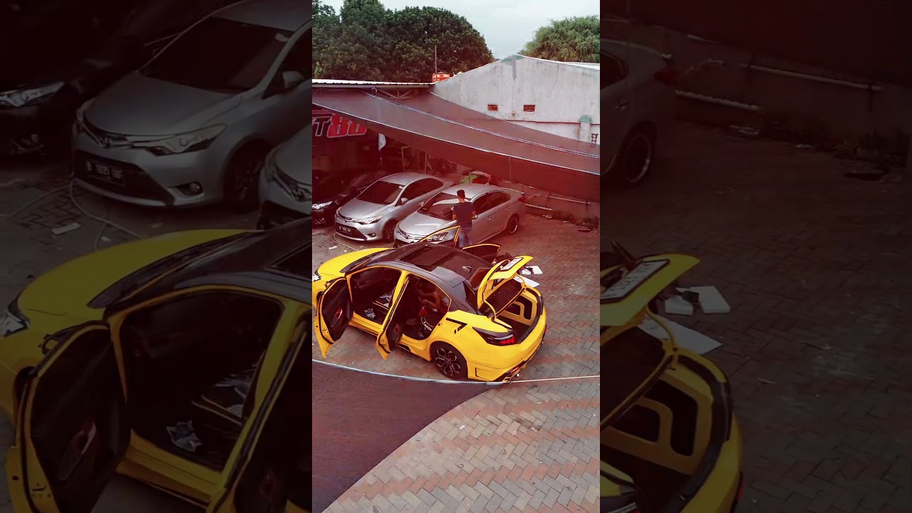 🔴 WARNA KUNING BRIO DI VIOS LIMO MODIFIKASI 😱‼️