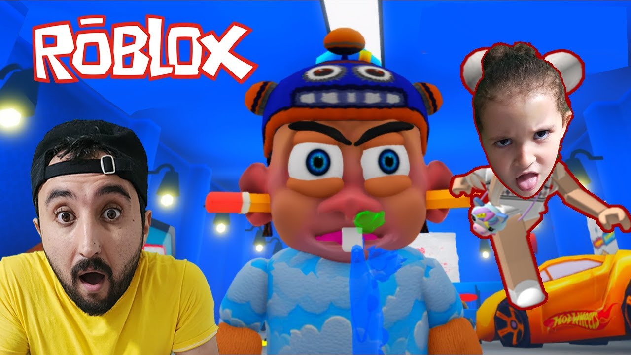 KULAĞINA KALEM SOKAN PSİKOPAT BEBEKTEN KAÇIYORUZ ESCAPE BABY TİMMY'S DAYCARE OBBY! ROBLOX OYUNA GEL