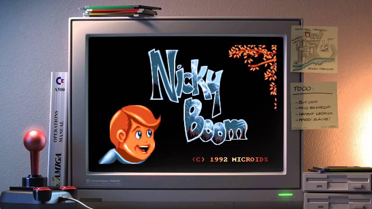 Amiga music: Nicky Boom (song 1 - Dolby Headphone)