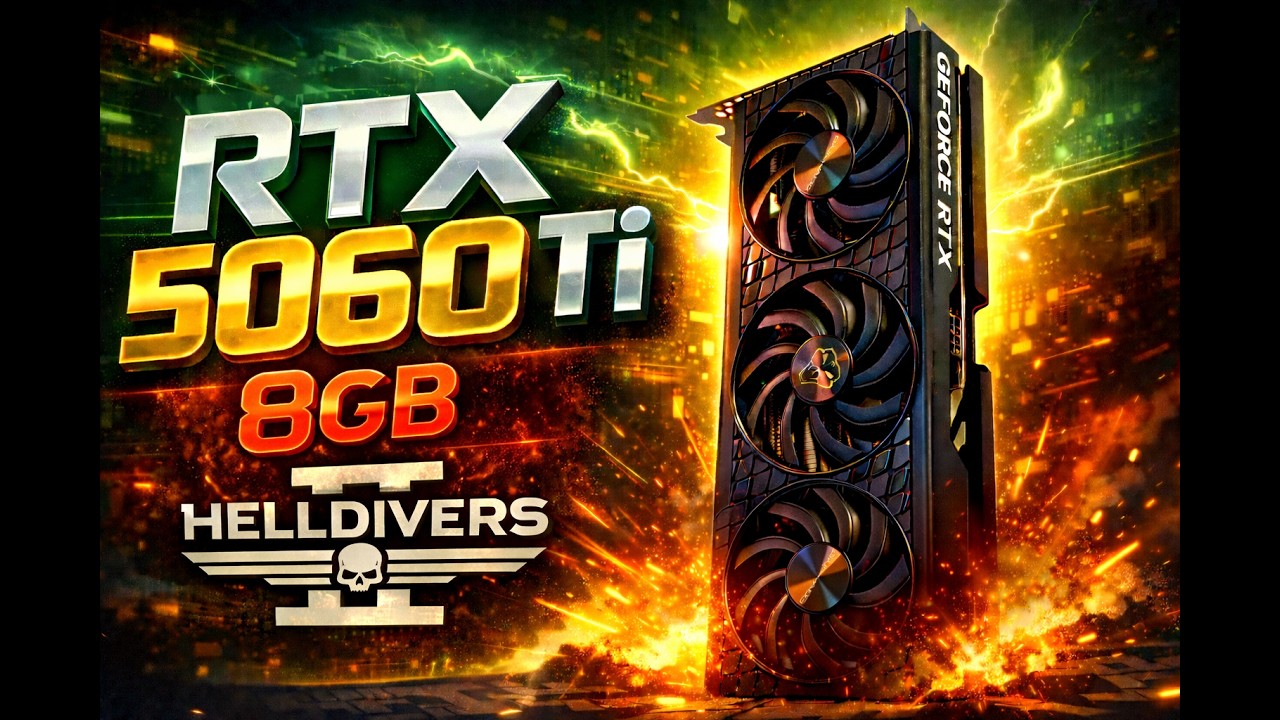 RTX 5060 Ti 8GB Test su Helldivers 2 – ULTRA 1080p