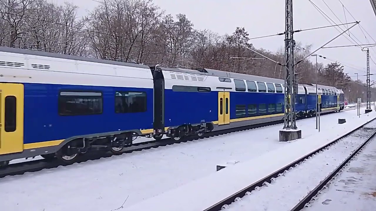 Alstom Coradia Max in Jüterbog (27. Januar 2026)