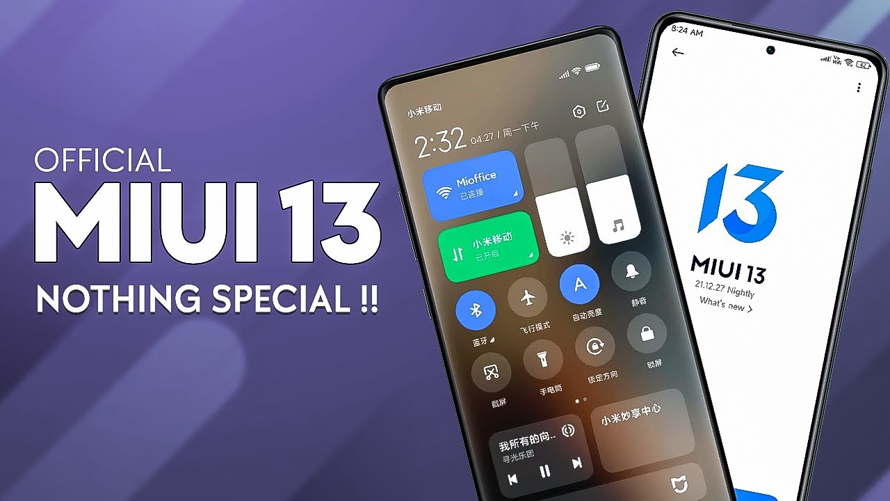 [OFFICIAL] MIUI 13 First Look & New Features Explained - Same Like MIUI 12.5 Enhanced 😠
