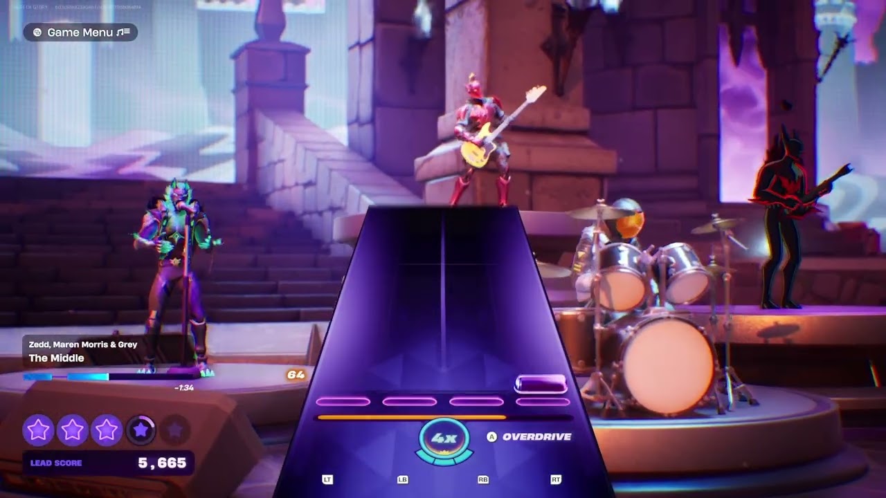 THE MIDDLE-ZEDD, MAREN MORRIS, GREY  #fortnite #festival #trending #viral #fyp #music #popular 