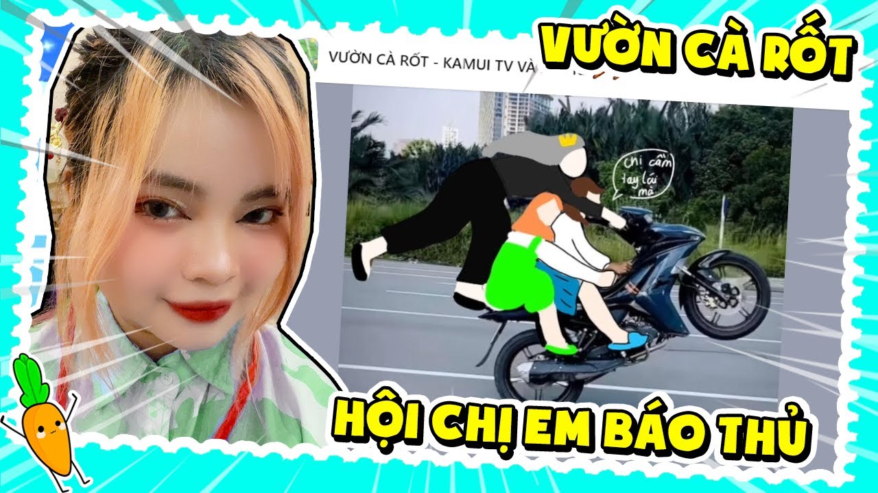 KAMUI X MÈO SIMMY X SAMMY CHÁY PHỐ | FAN ART VƯỜN CÀ RỐT
