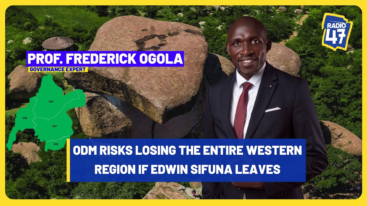 If Edwin Sifuna goes, the whole of Western is gone, ODM will lose - Prof. Fred Ogola