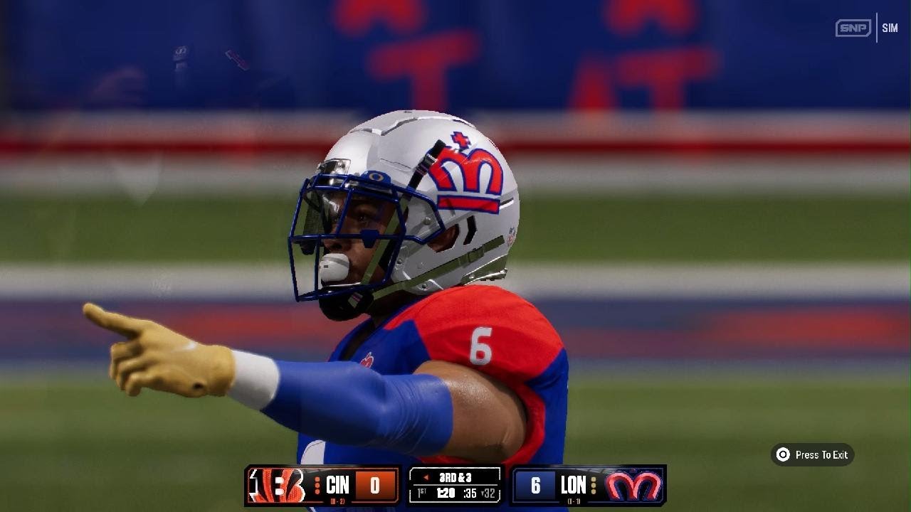 Cincinnati Bengals vs. London Monarchs FULL GAME | 2031 NFL Season Week 3