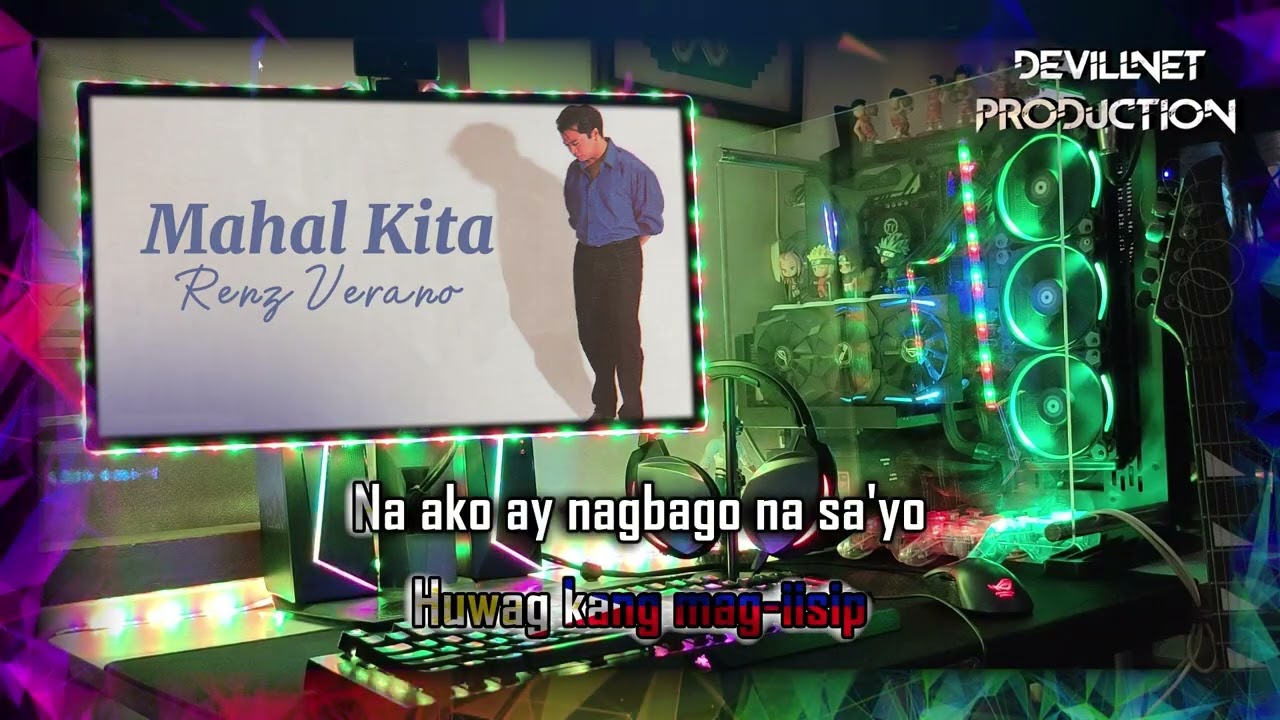Mahal kita - Renz Verano (Rock Version) - Basskaliwa Music (Karaoke + Instrumental)