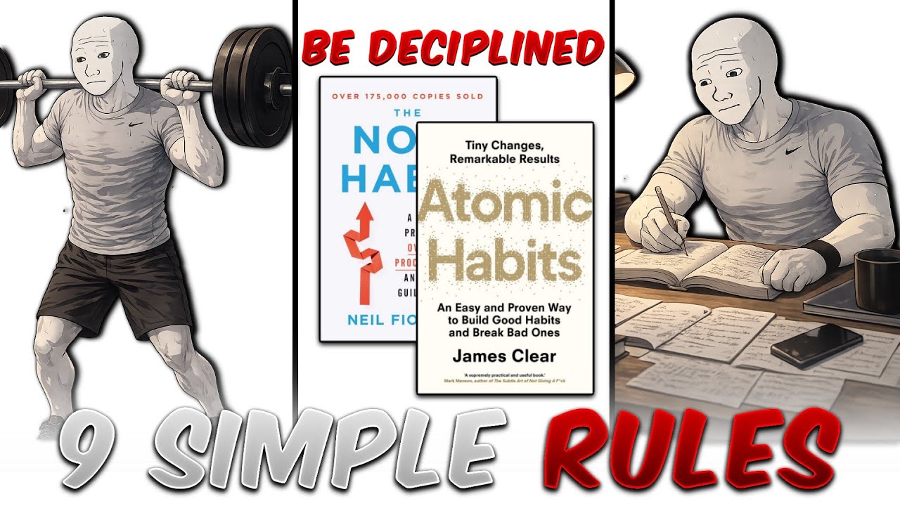 Build Discipline Without Motivation | 9 Atomic Habits Rules That Change Your Life 🔥| Rise4Ever