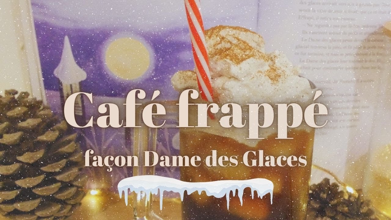 Café Frappé façon Dame des Glaces - Boisson festive