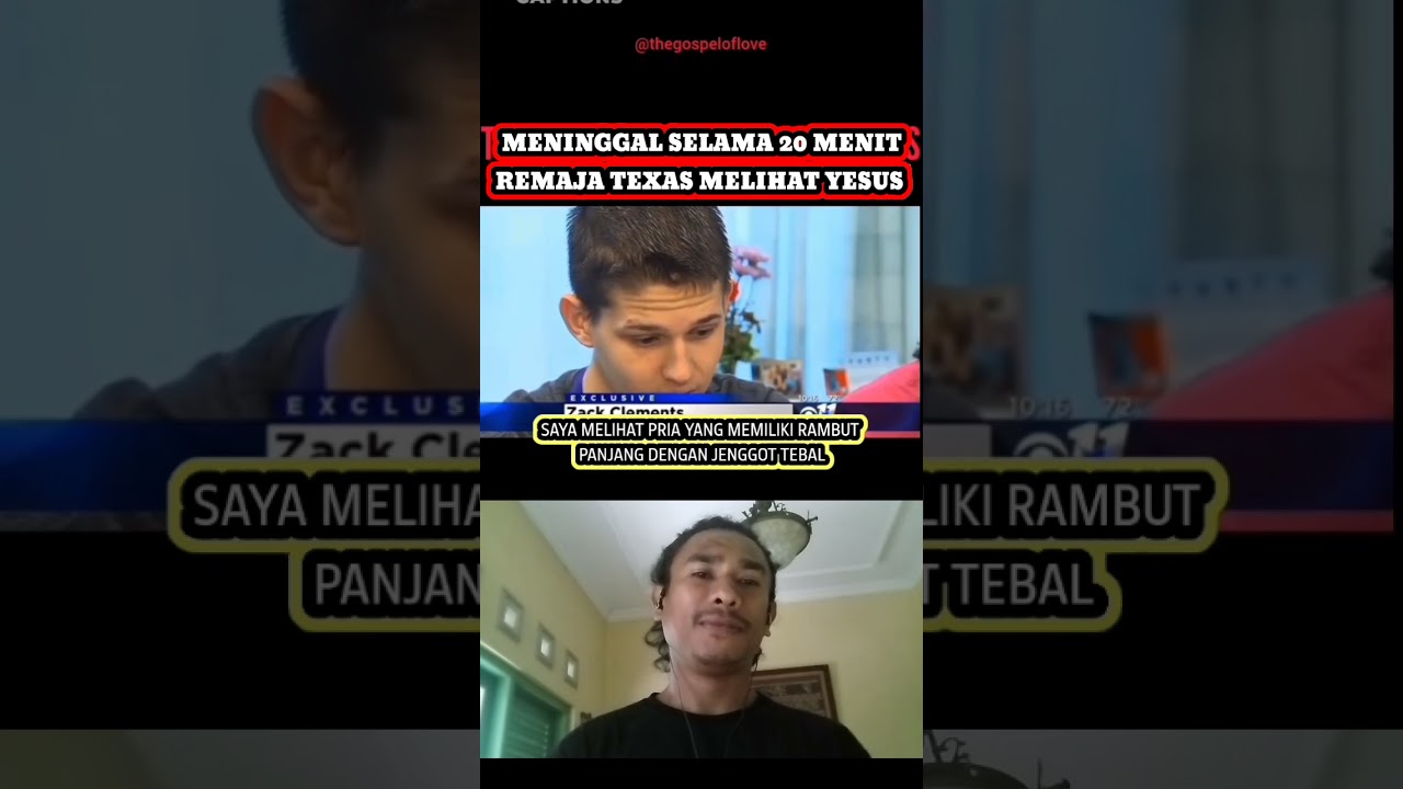 Dinyatakan meninggal remaja ini bertemu Yesus dan hidup kembali #TuhanYesus #Yesusnyata #mujizat