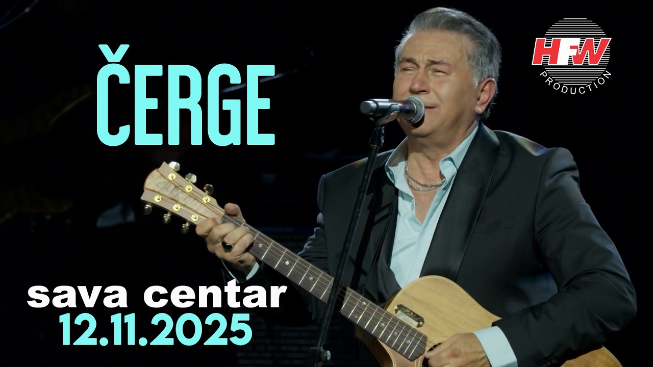 HALID MUSLIMOVIĆ - ČERGE - LIVE - (12.11.25. SAVA CENTAR )