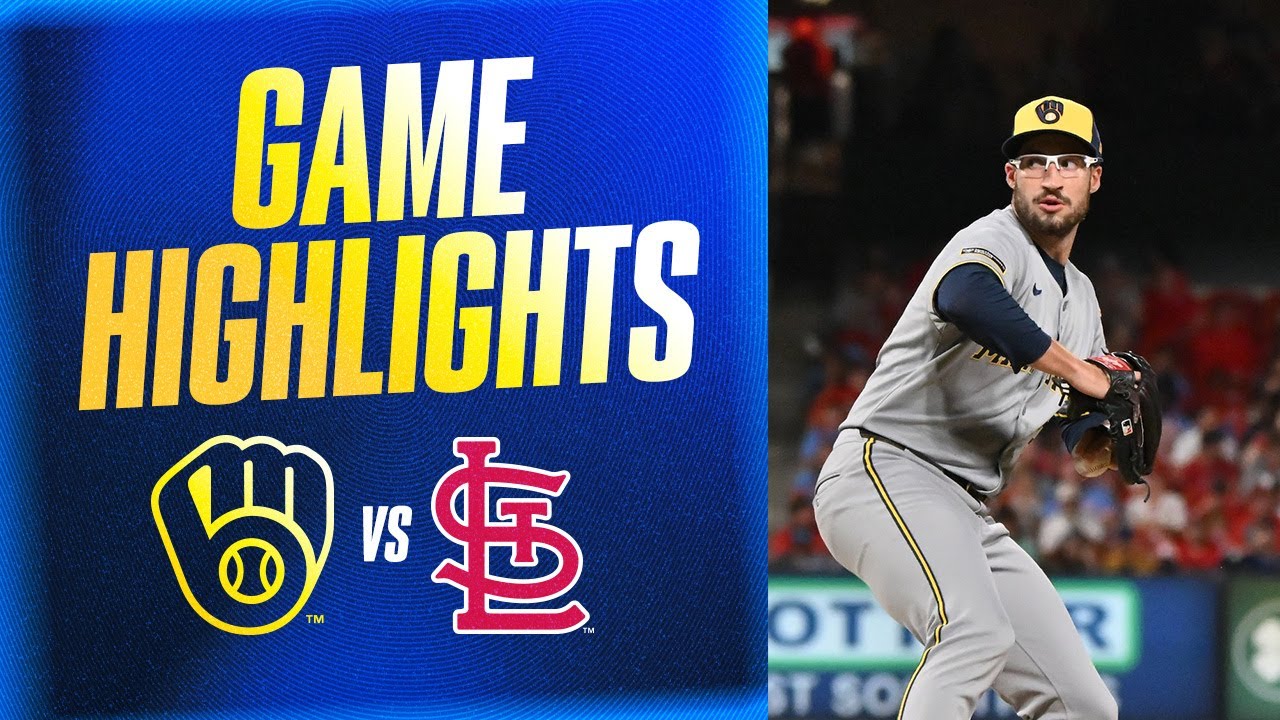 Brewers vs. Cardinals Game Highlights (9/20/25) | MLB Highlights