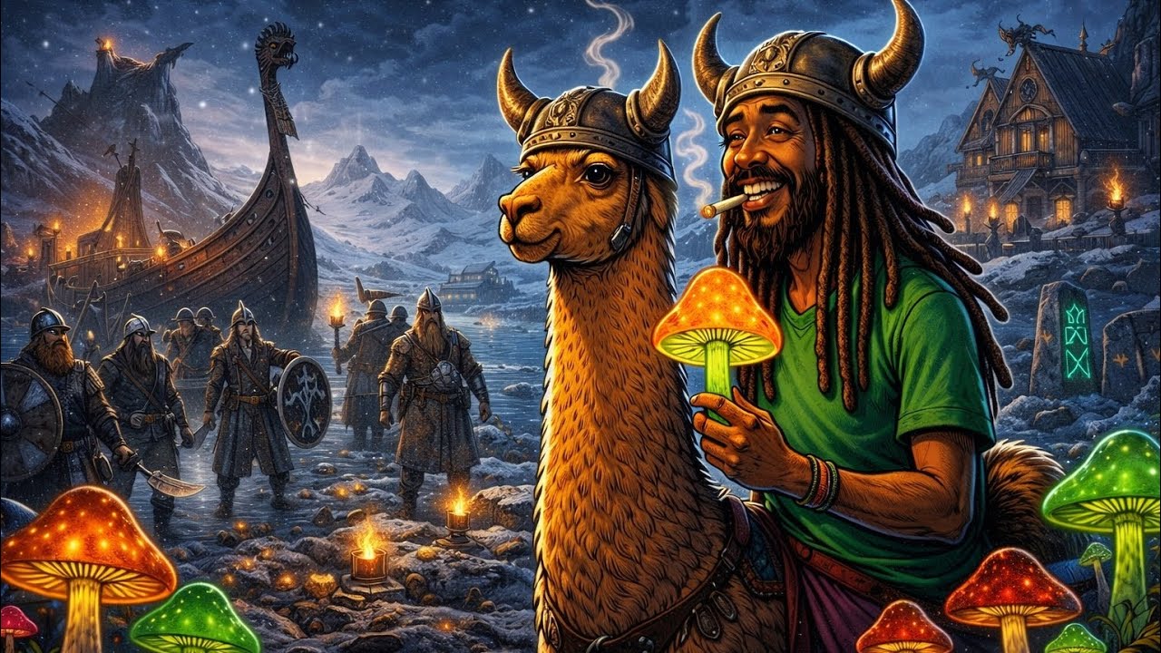 Shroomtop Lama | Viking Edition 