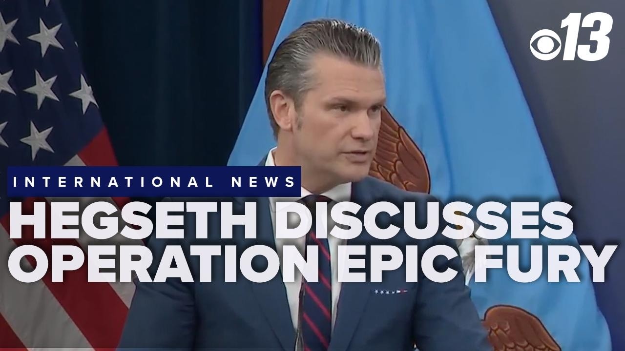 Pete Hegseth discusses Operation Epic Fury