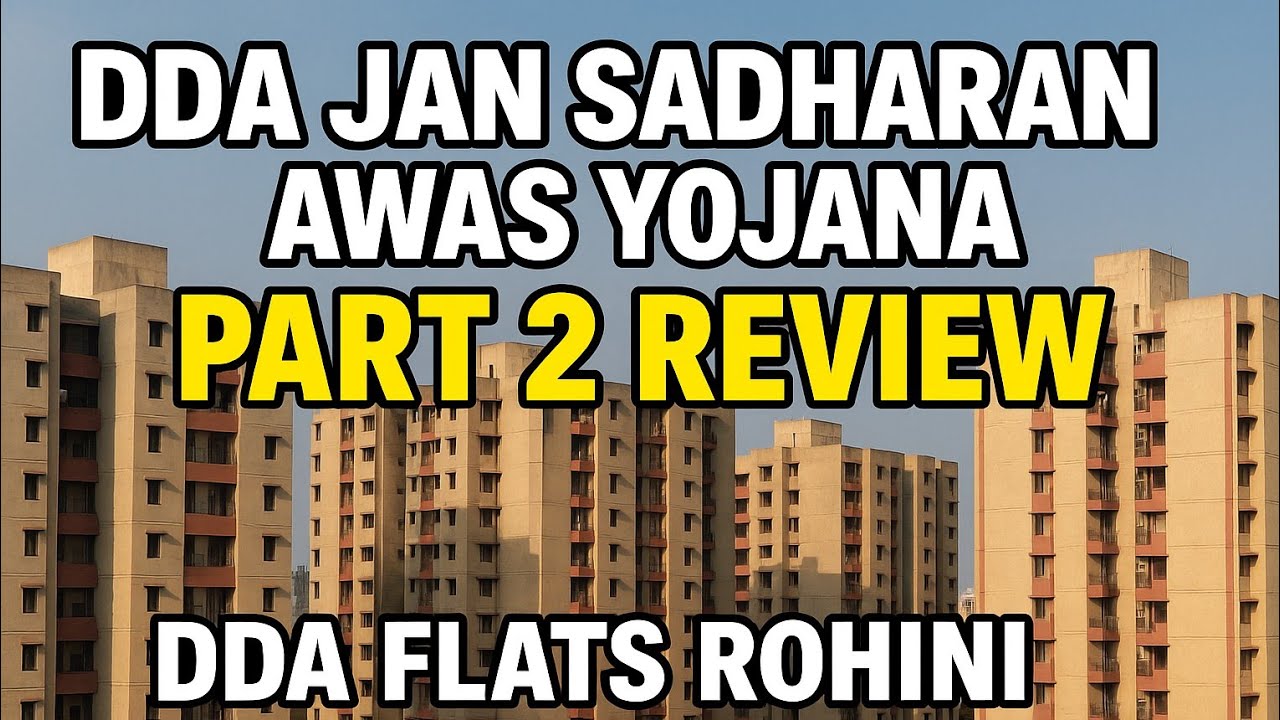 📍 DDA Housing Scheme 2025 | Rohini Sector 34 & 35 Flats Booking Open🔥308 Flats Jan Sadharan Awaas -2