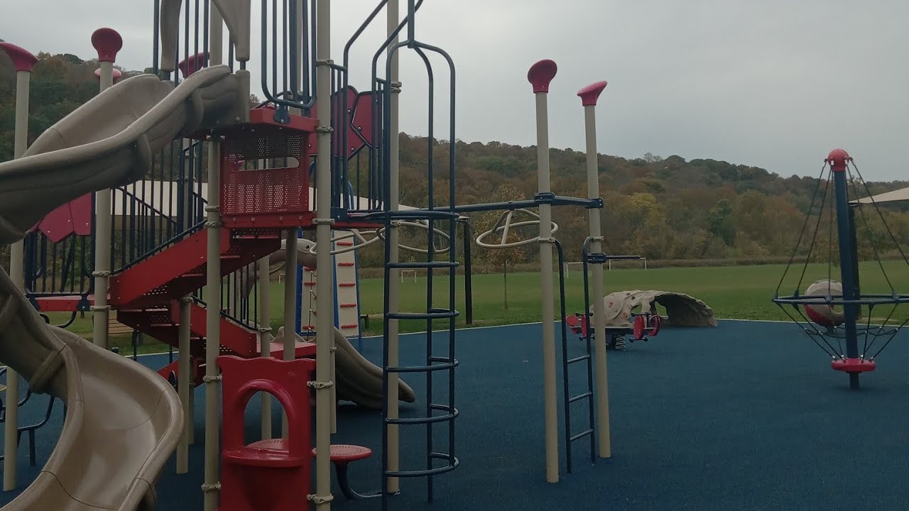 Toddler playground Fun! New playground at soccer field!