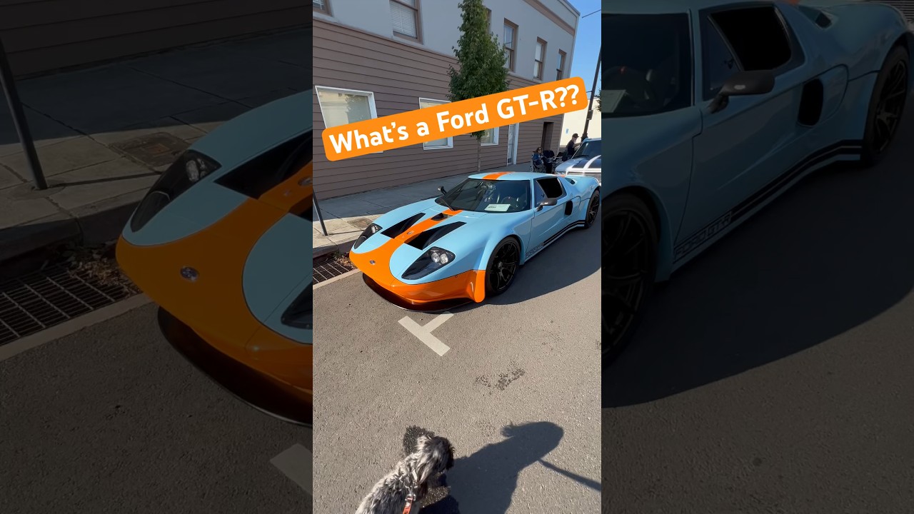 This #ford #gt #kitcar is from #superlite called the #gtr and I gotta say, it&rsquo;s real cool!