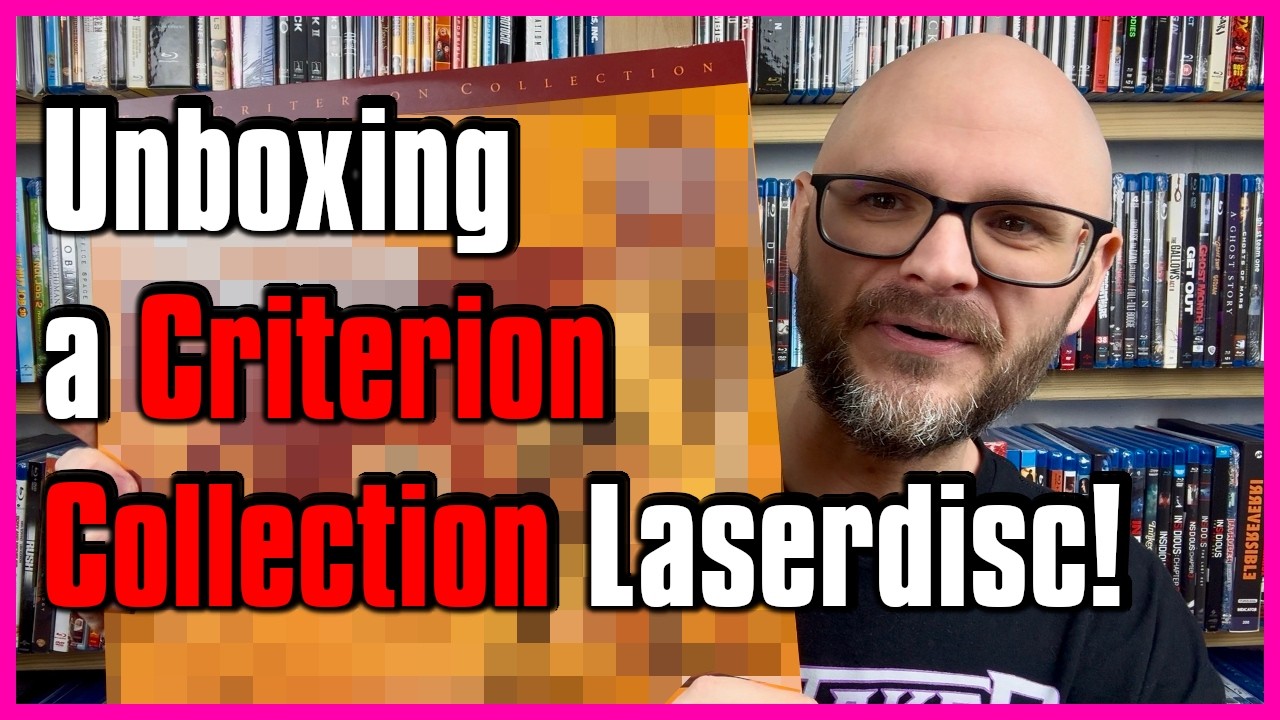 Unboxing a Beautiful Criterion Collection Laserdisc from 1993! | PHYSICAL MEDIA UNBOXING