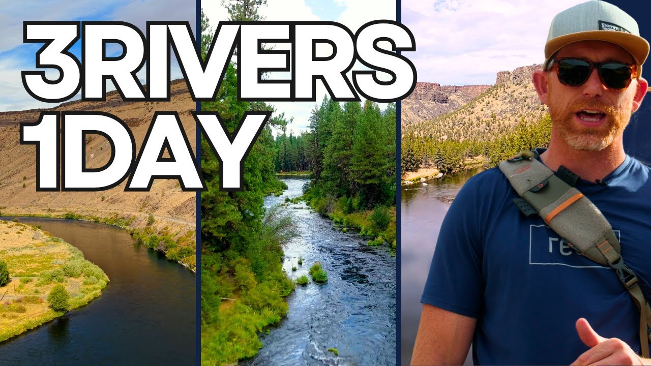 Fly Fishing 3 Central Oregon Rivers in 1 Day | Metolius, Crooked & Lower Deschutes Challenge