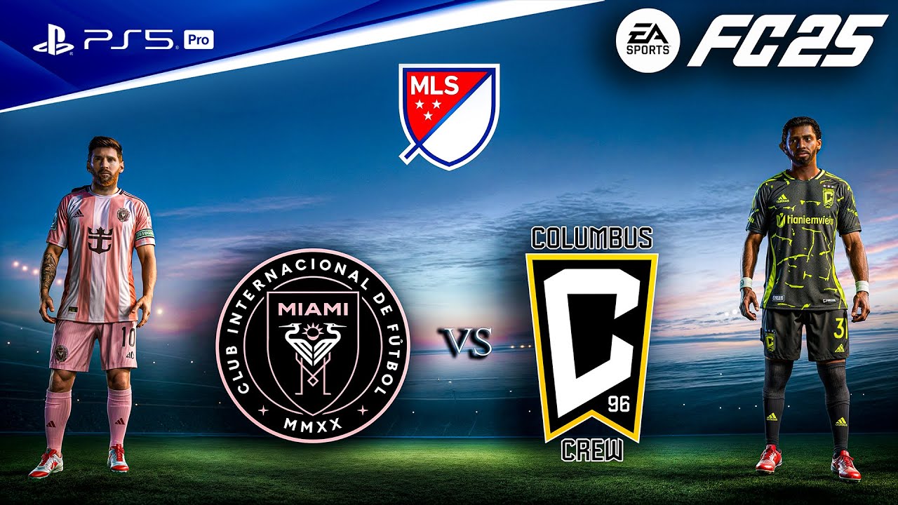 FC 25 — Inter Miami против Colombol Crew (при участии Месси и Суареса) | Полный матч MLS 25/26 | ...