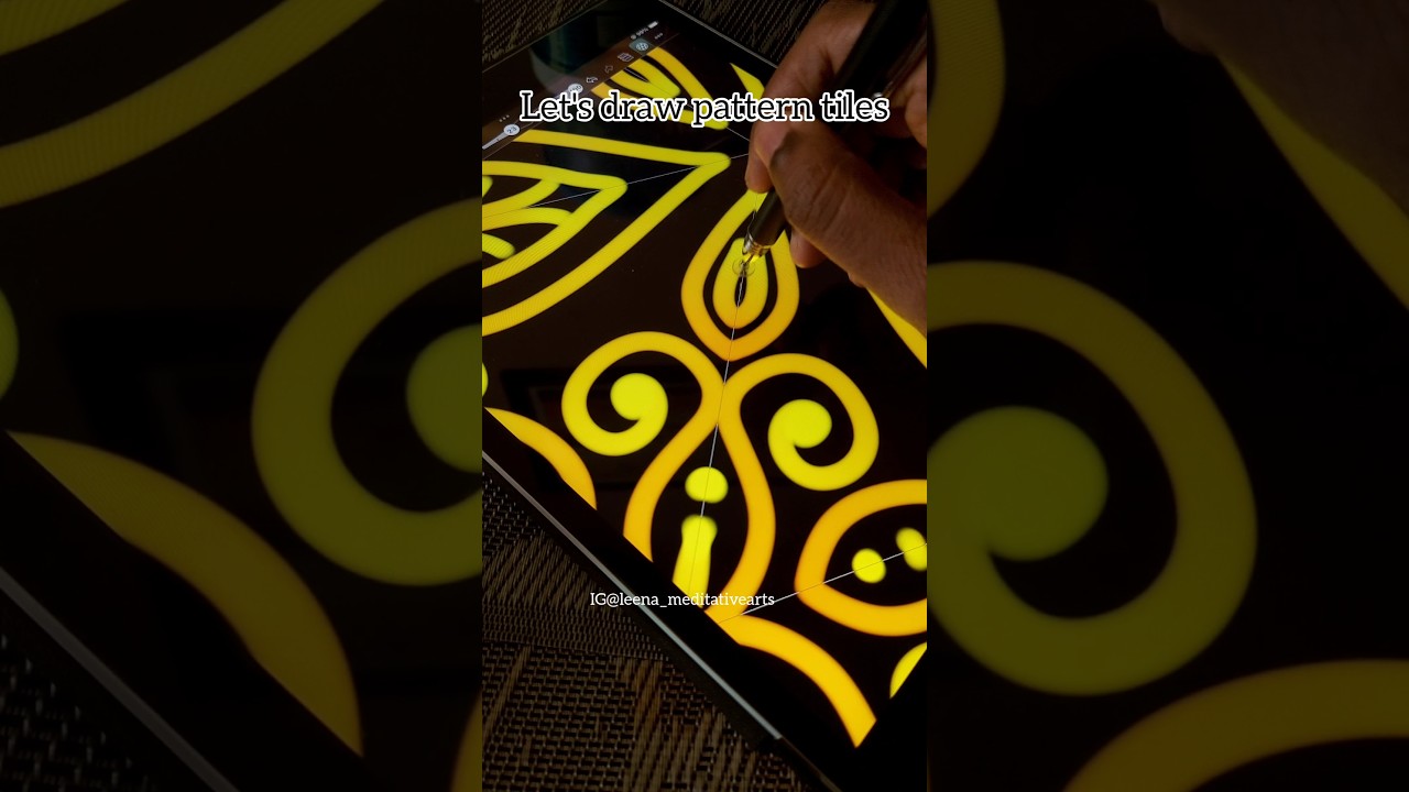 Digital pattern art #shortsfeed #art #digital #patterns #youtubesearch