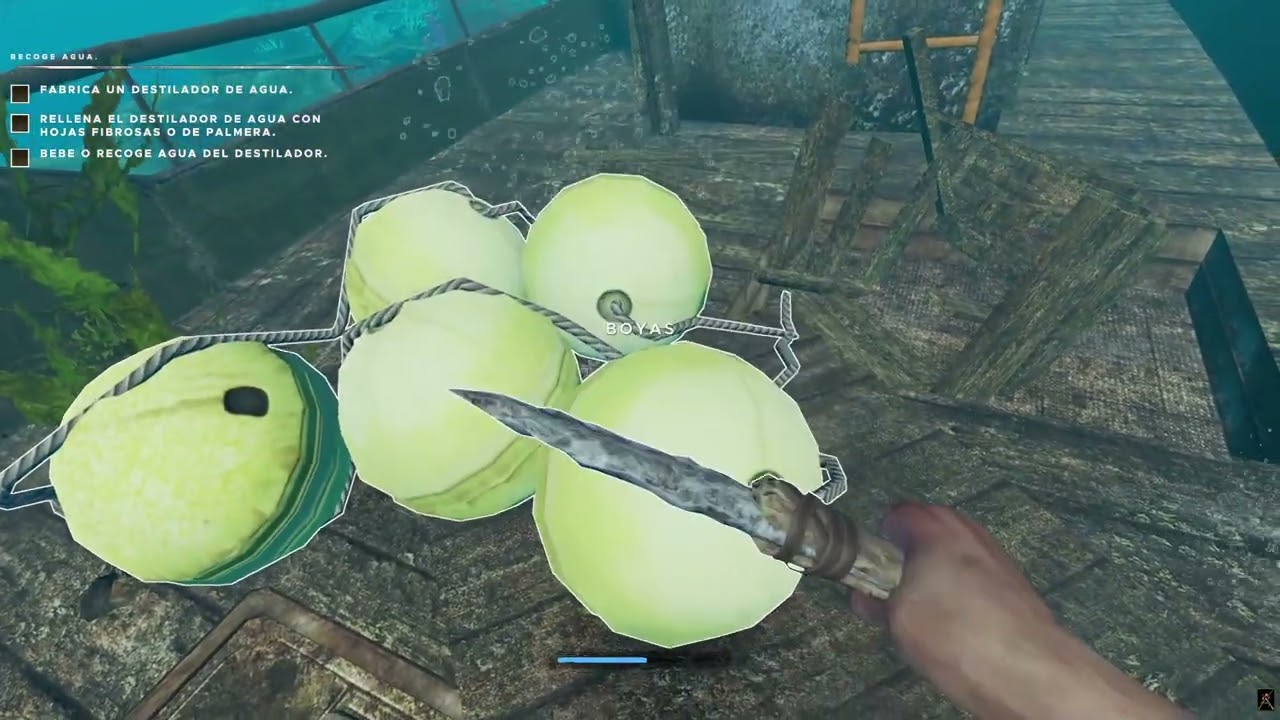 Stranded Deep Día/Day 1 - Lado/Side B - 2/3 - Crafting