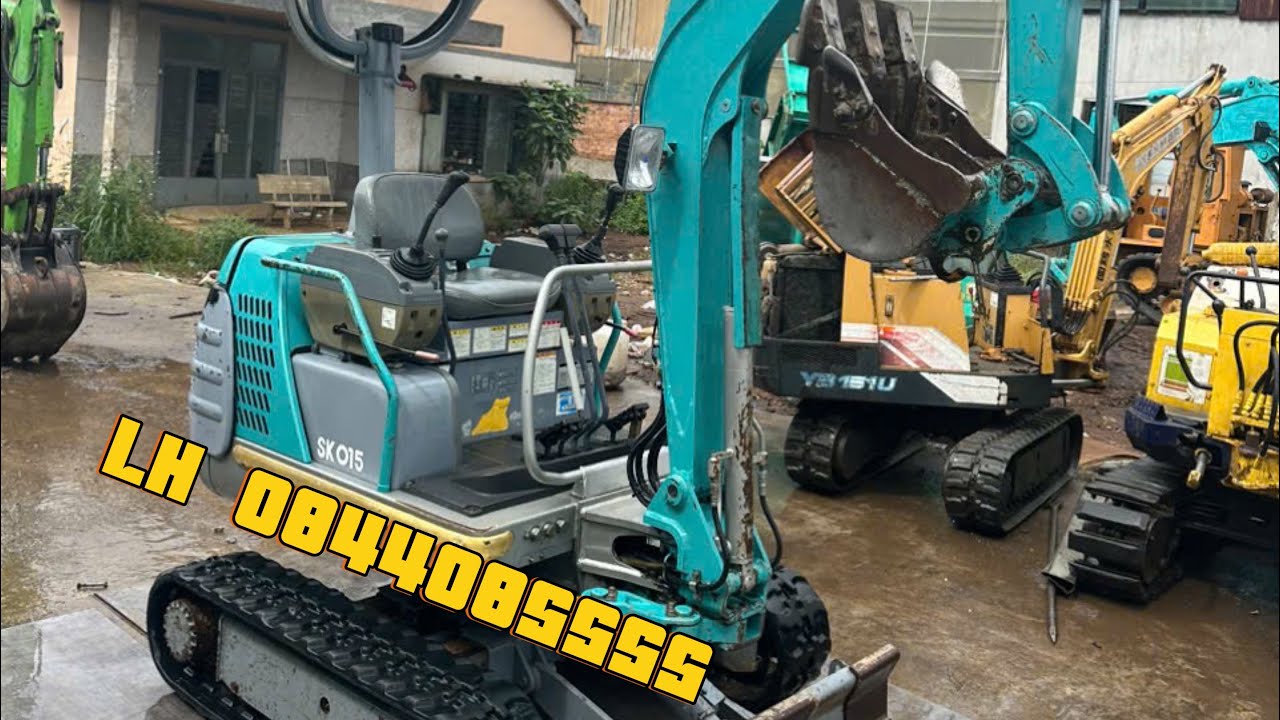 KOBELCO SK 015 rất tiệt vời vừa mới xuống công tại nông cơ vũ văn bự ae xem chi tiết cho video nhé